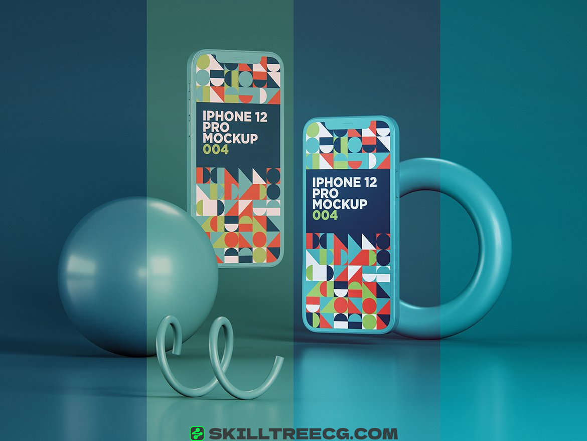 图片[4]-iPhone 12 Pro Mockup 004（236491）-技能树